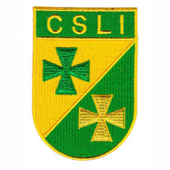 CSLI Wappen gewebt