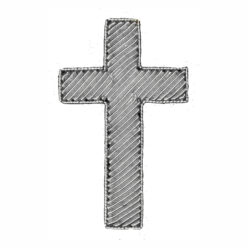 Croix d'argent pour le clergé