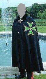 Manto das Ordens Hospitalares do Santo Lázaro de Jerusalém