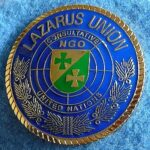 UN-NGO Metallsteckabzeichen