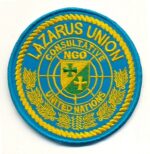 [:de]UN-NGO Lazarus Union Abzeichen[:en]UN-NGO Lazarus Union Badge[ :]