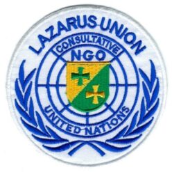 Lazarus Union - NGO sleeve badge NEW